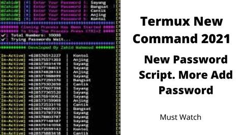 ls –version. . Termux new commands 2021